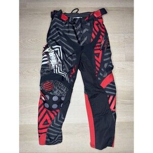Mayhem O'Neal Motocross Pants Youth 8T-10T Black Red ATV Dirt Bike Off-Road